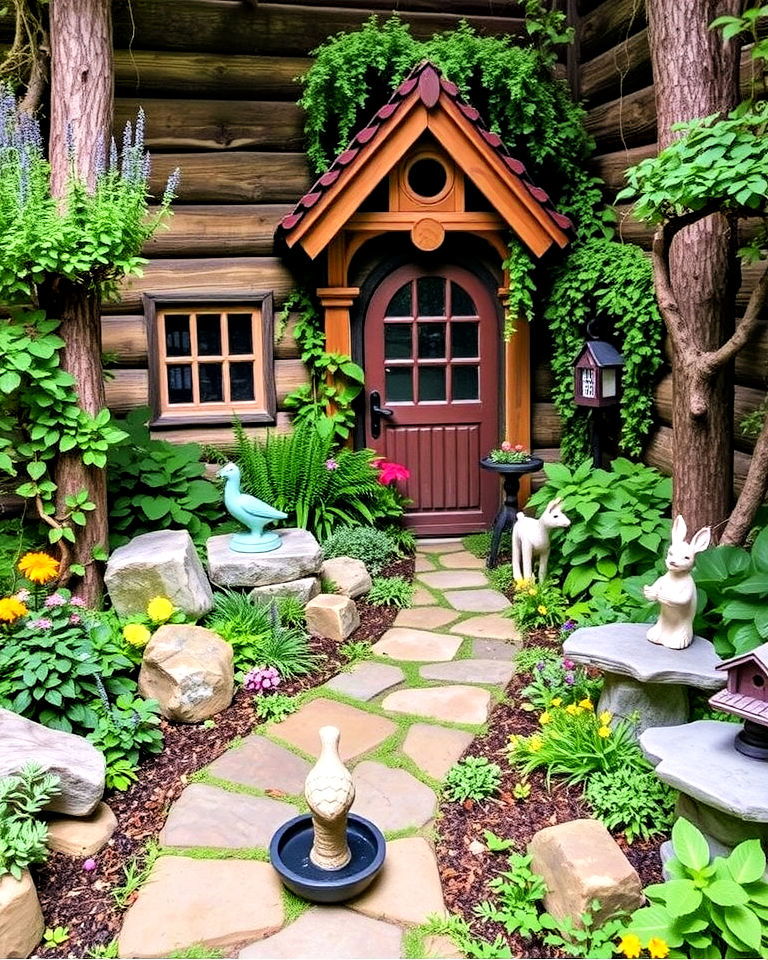 charming sleeping beautys hidden cottage - 20 Disney Garden Ideas