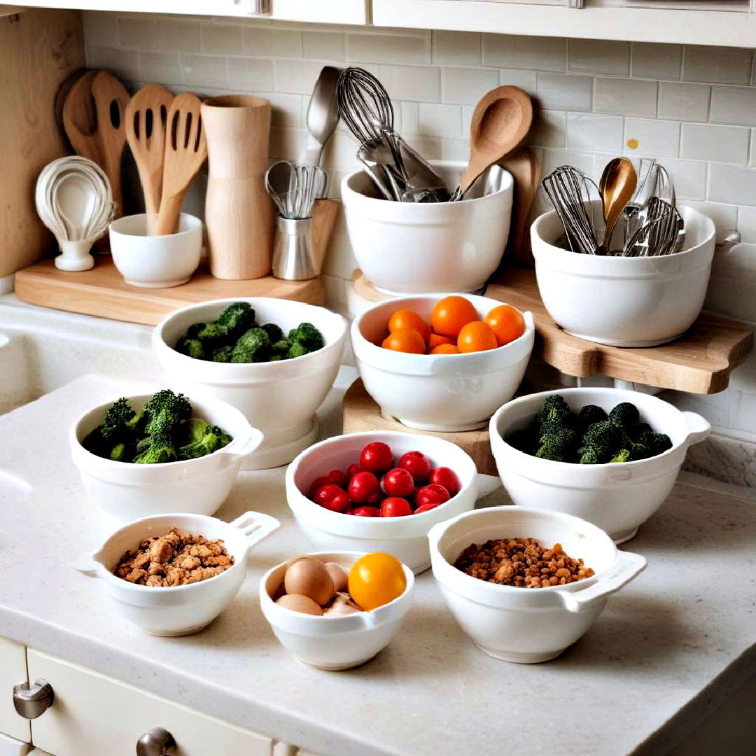 choose compact kitchen tools - 40 Small Kitchen Ideas