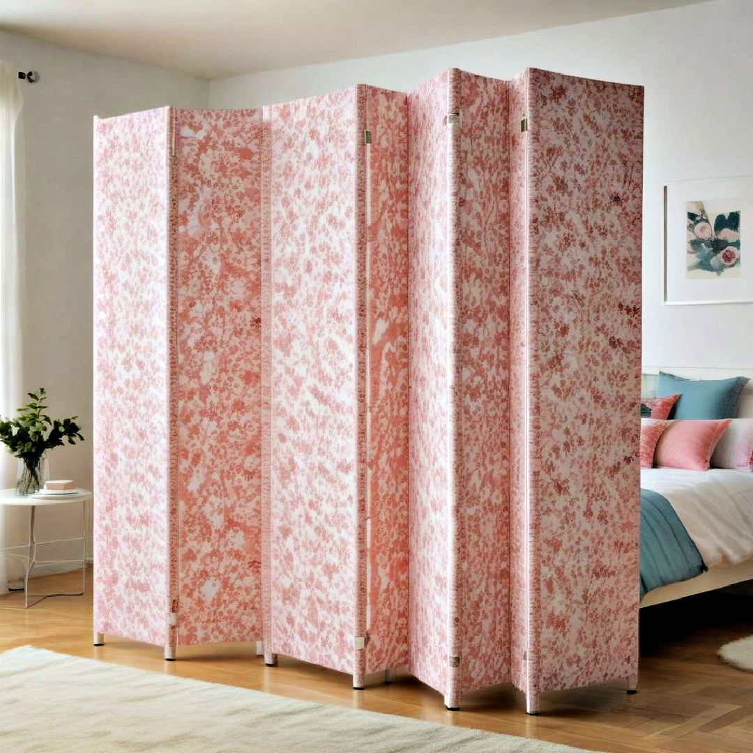 choose foldable room divider - 40 Teen Room Ideas