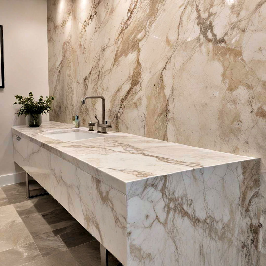 choose natural stone elements - 40 Aesthetic Room Ideas