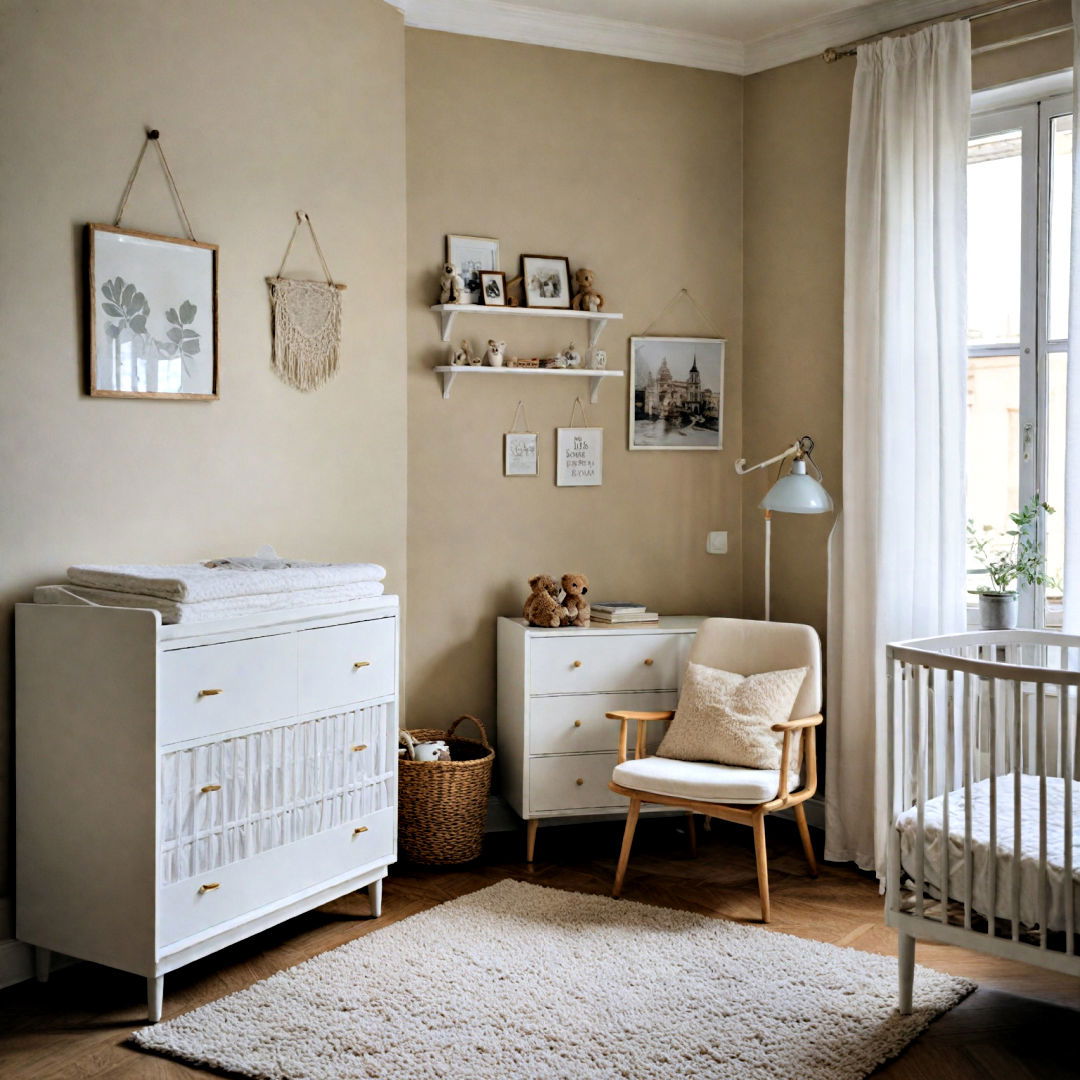 choose simple style - 40 Nursery Ideas