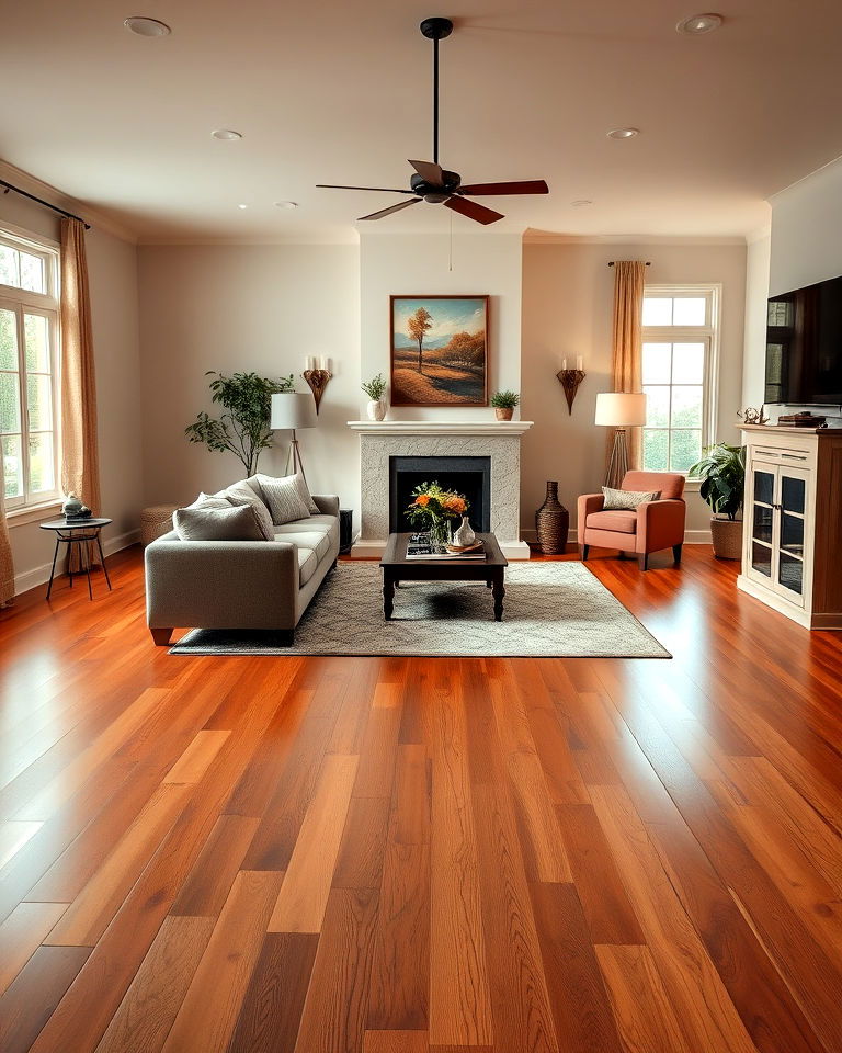 cinnamon maple wood floor color - 30 Wood Floor Colors