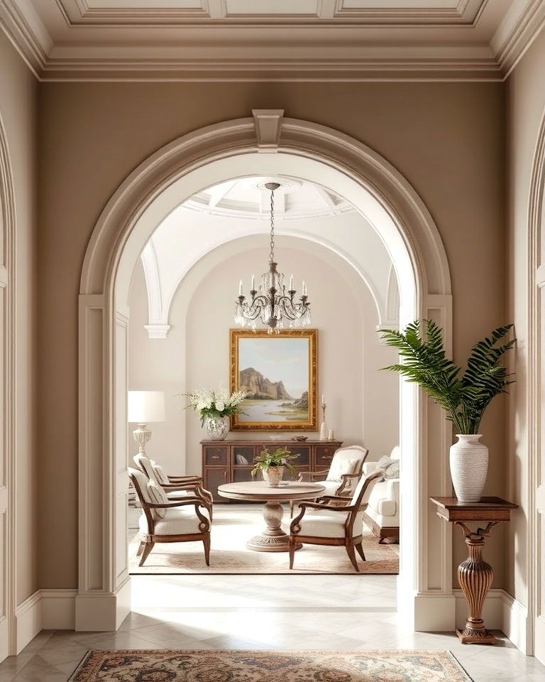 classic arched doorway ideas - 20 Italian Interior Design Ideas