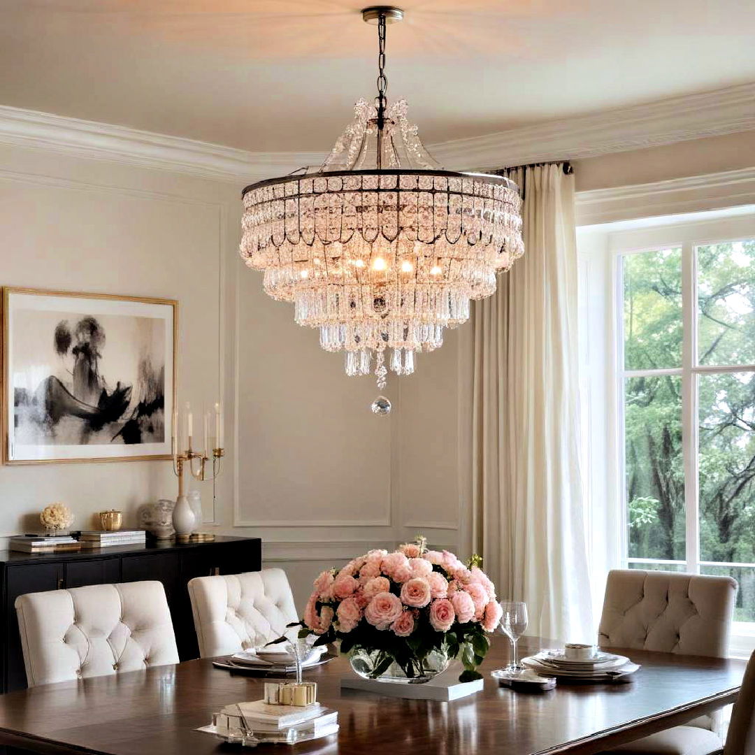 classic crystal chandelier - 40 Home Decor Ideas