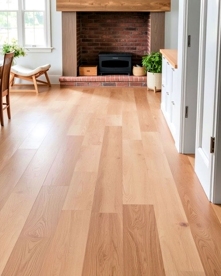 classic look engineered oak flooring - 40 Farmhouse Flooring Ideas