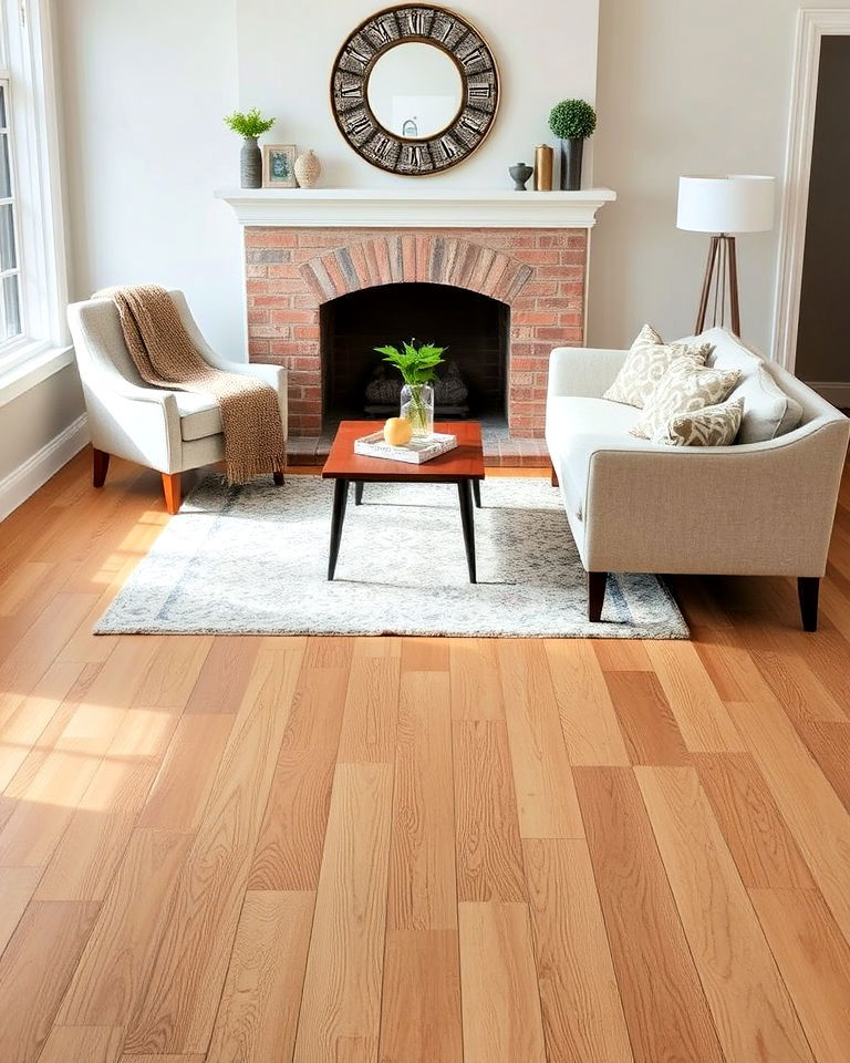 classic oak floor for warmth - 30 Wood Floor Colors
