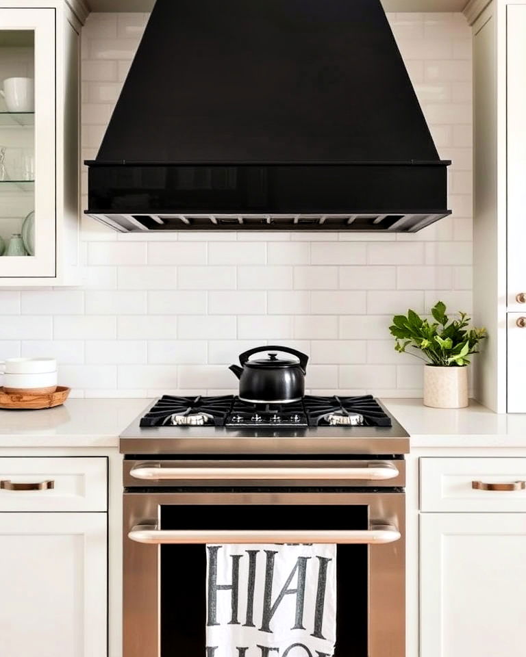 classic subway tile alcove for kitchen stove - 20 Kitchen Stove Alcove Ideas