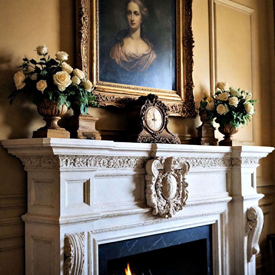 classical mantel decor - 40 Mantel Decor Ideas