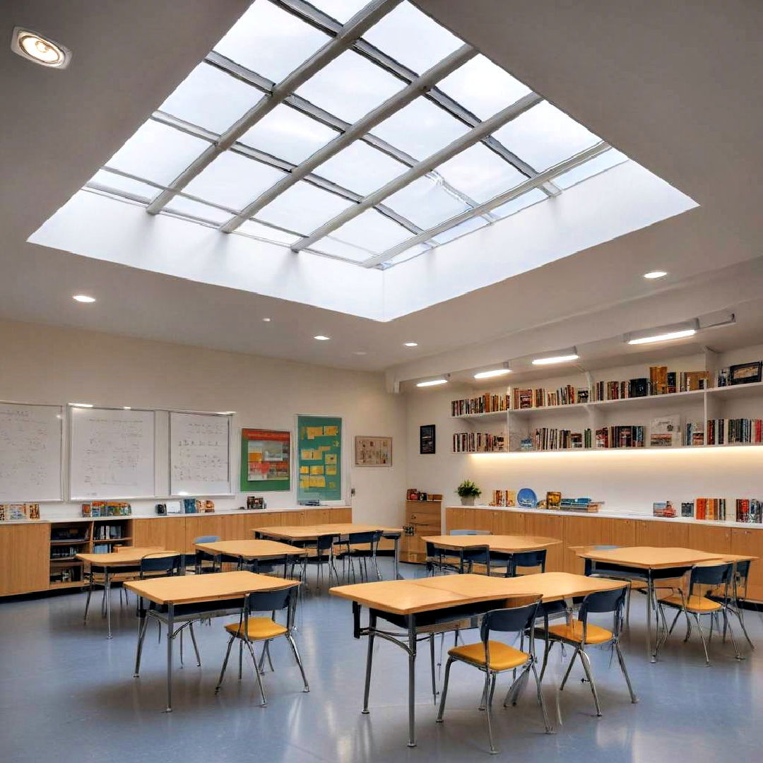 classroom with skylight lighting - 15 Classroom Lighting Ideas