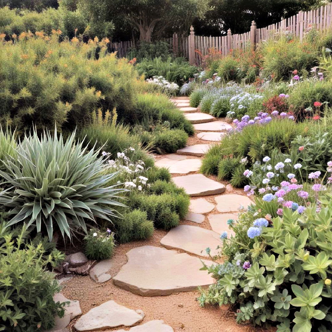 coastal garden with beach like atmosphere - 30 Flower Garden Ideas