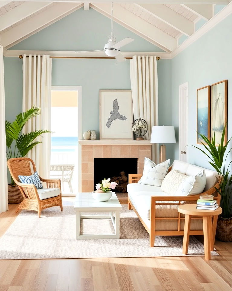coastal inspired color palette ideas - 25 Florida Home Decor Ideas