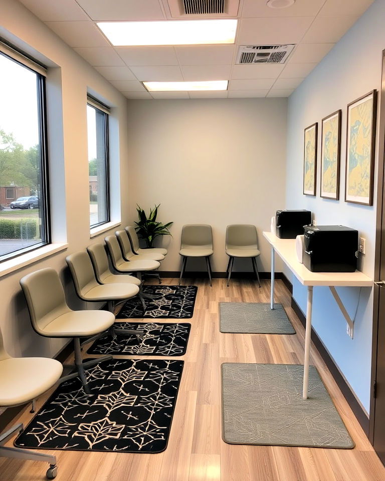 comfortable anti fatigue mats - 20 Lactation Room Ideas