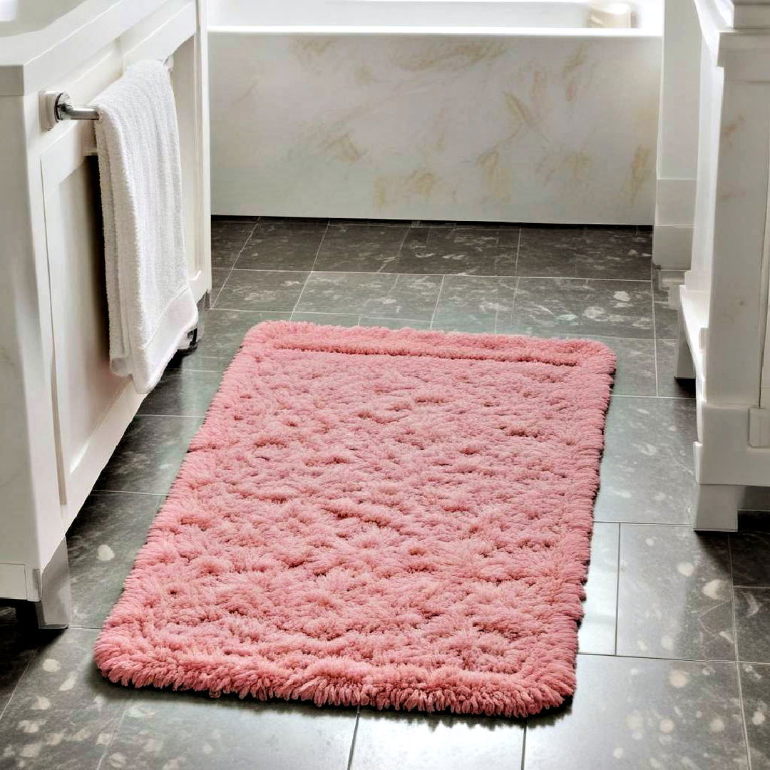 comfortable bath mat - 40 Bathroom Design Ideas
