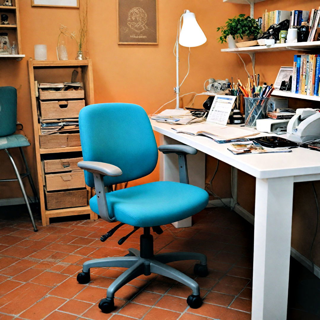 comfortable chair for craft room - 25 Craft Room Ideas