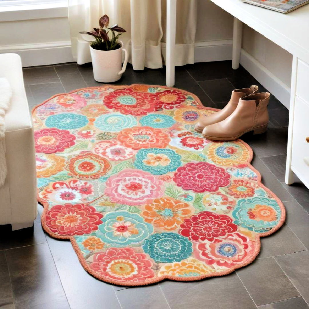 comfortable floor mat - 25 Craft Room Ideas