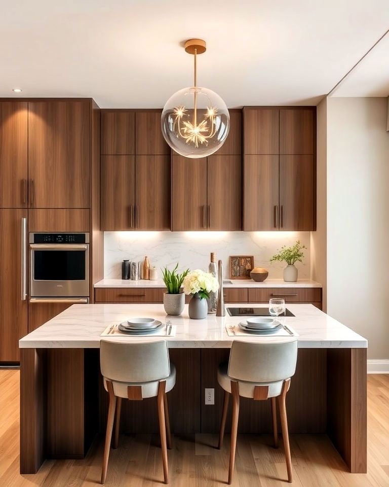 comfortable seating nook ideas - 20 Luxury Kitchen Island Ideas