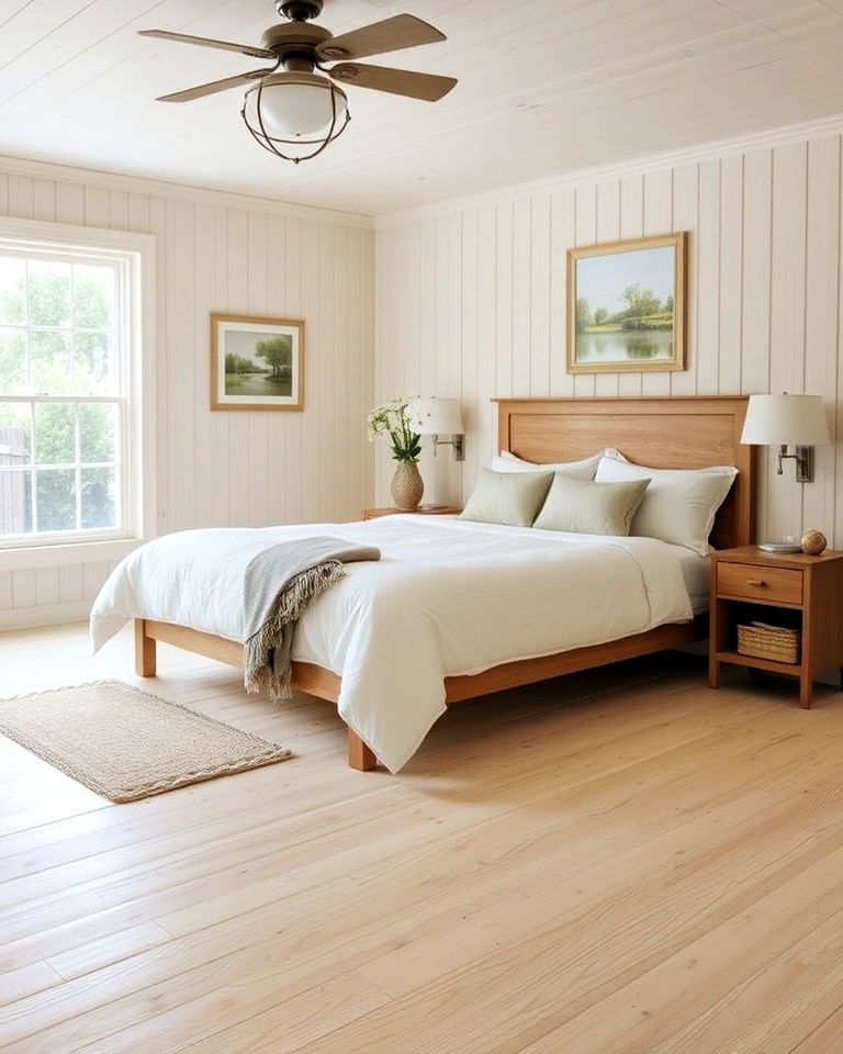 comfortable white pine flooring - 40 Farmhouse Flooring Ideas