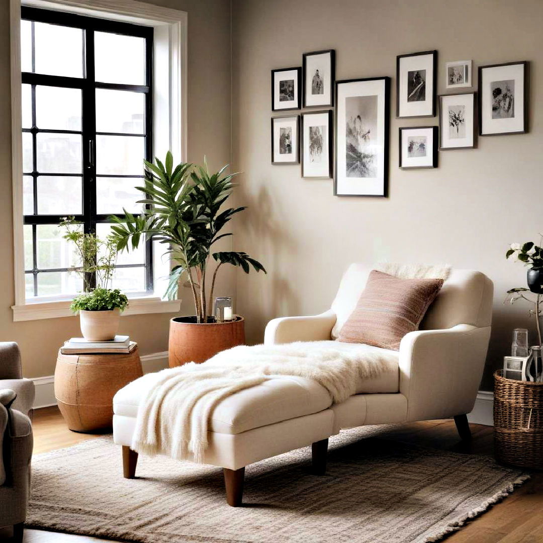 comfy lounge chair - 40 living room decor ideas