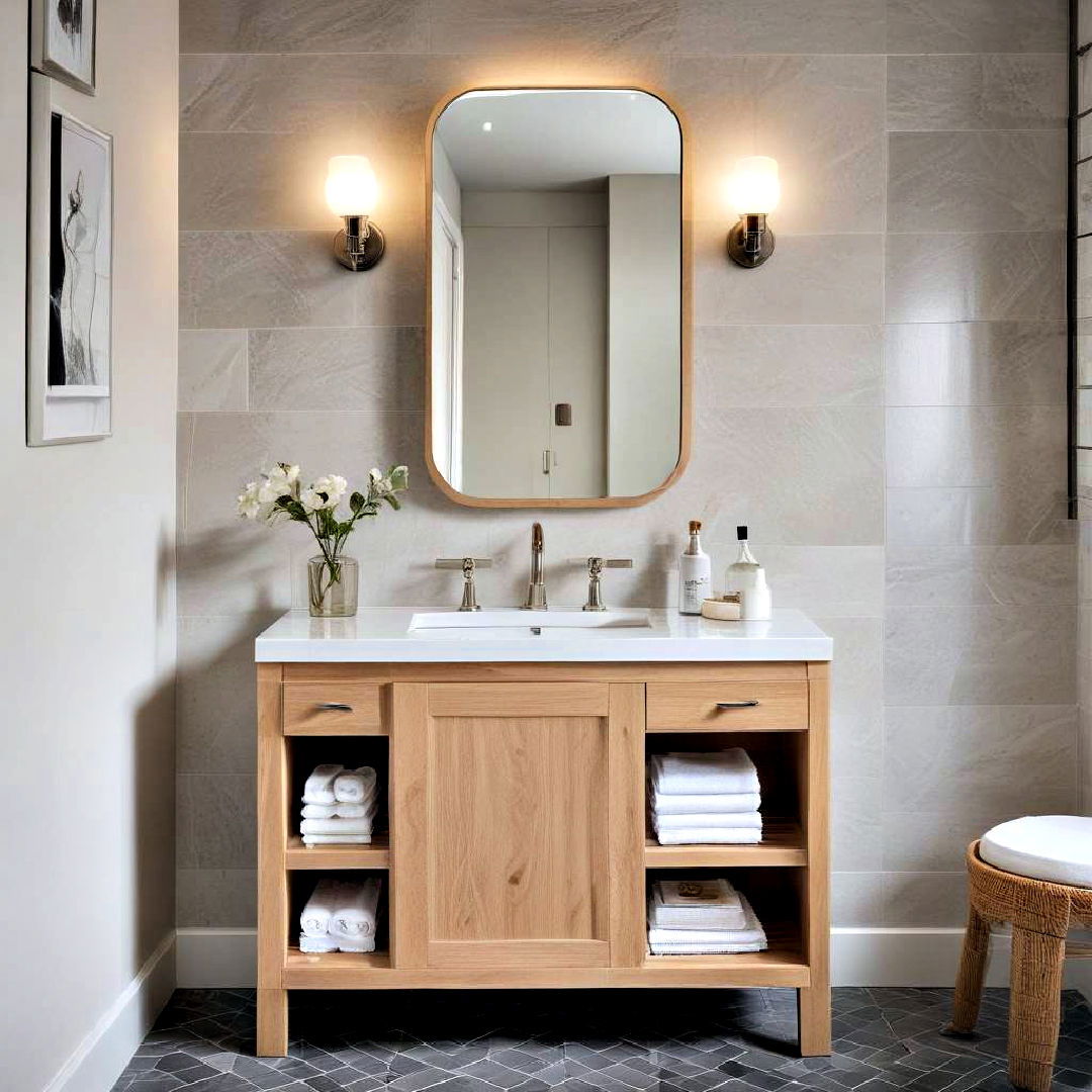 compact bath vanity - 40 Bathroom Vanity Ideas