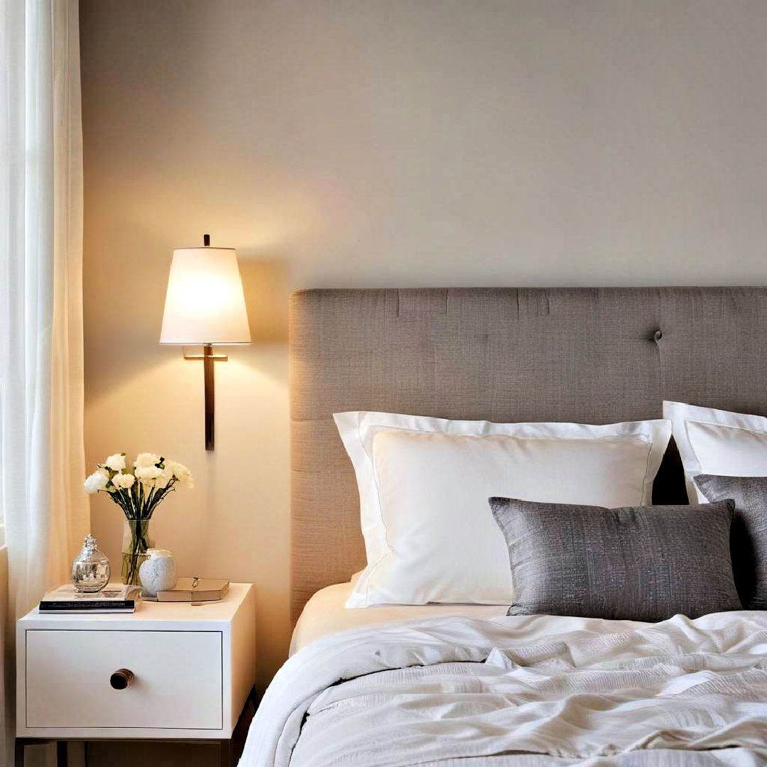 compact lighting fixtures for small bedroom - 40 Small Bedroom Ideas