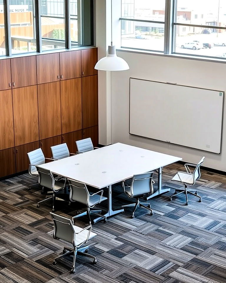conference room with modular furniture - 25 Conference Room Design Ideas and Inspiration