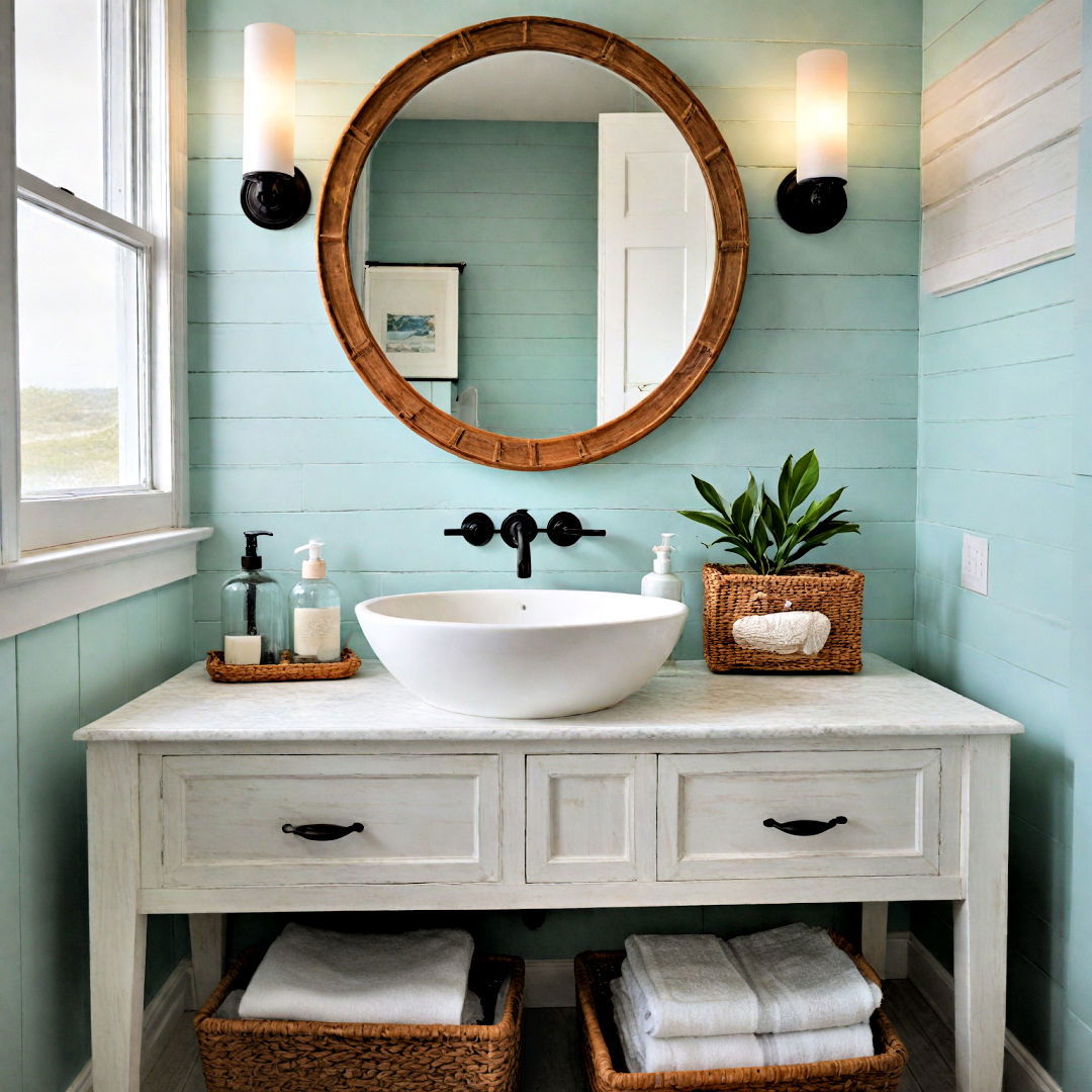 contemporary floating idea - 40 Bathroom Vanity Ideas