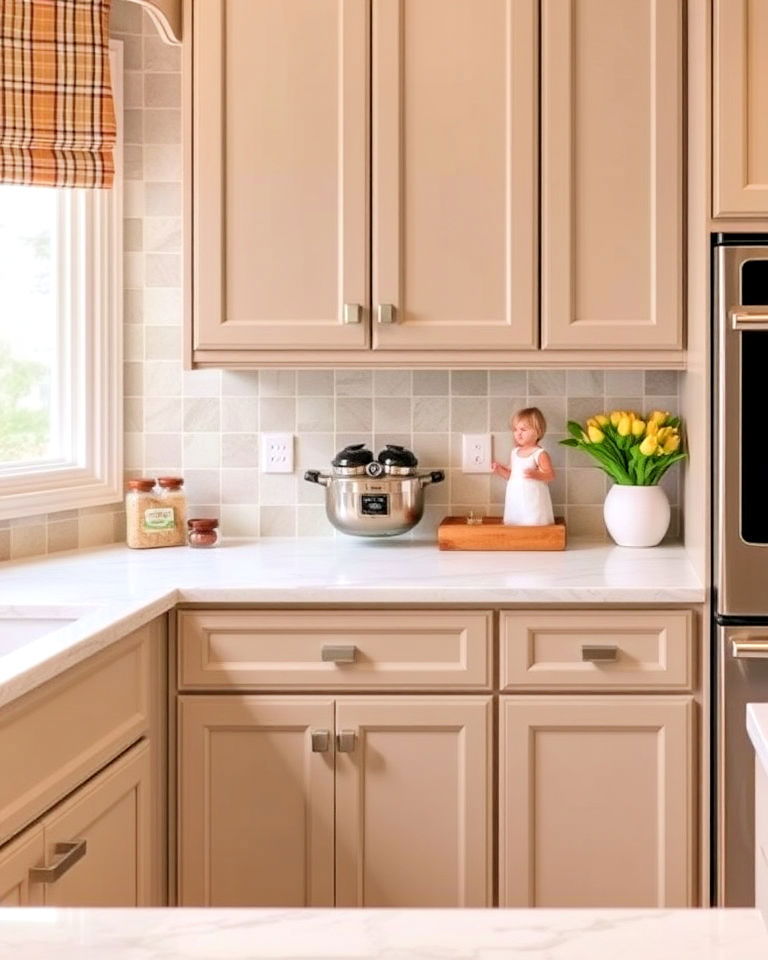 contemporary square knobs - 40 Kitchen Cabinet Hardware Ideas