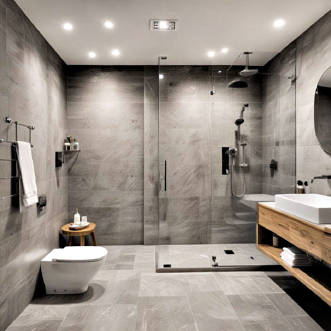 contemporary wet room - 40 Modern Bathroom Ideas
