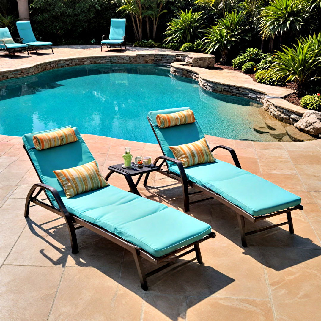 convertible lounge chairs for outdoor seating - 40 Outdoor Seating Ideas