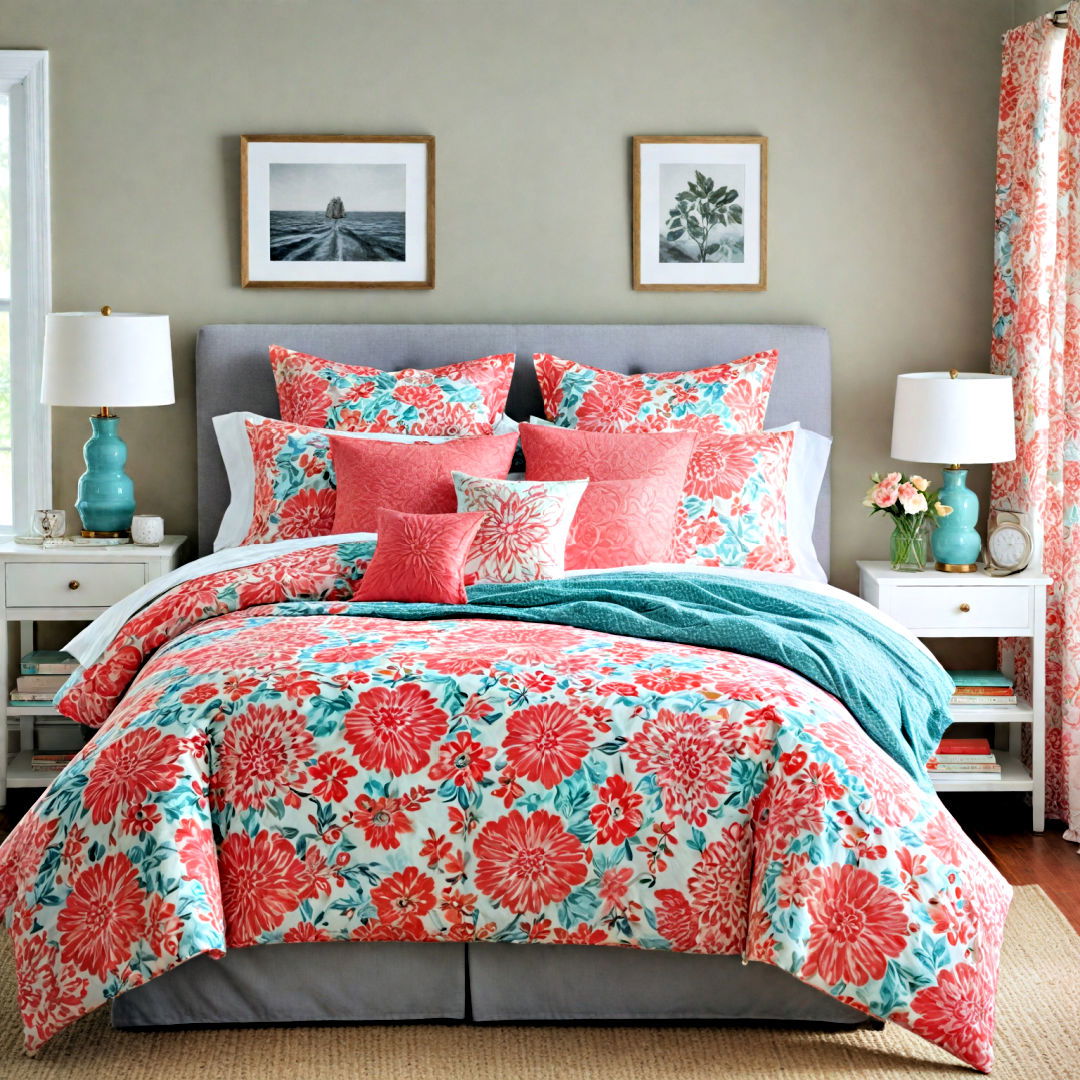 coordinate your bedding with rooms decor - 30 Preppy Room Ideas