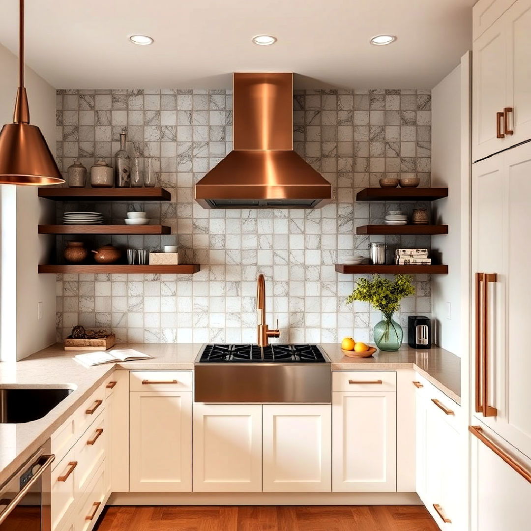 copper and ivory warm color palette - 40 Warm Color Palettes for Every Room in the House
