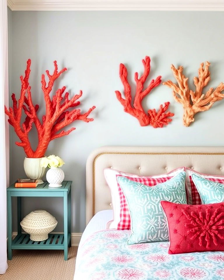 coral reef decor for mermaid room - 20 Mermaid Room Ideas