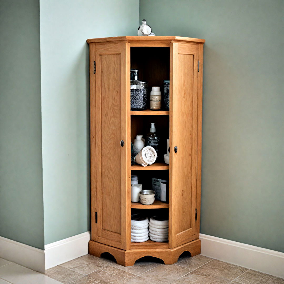 corner cabinet for small bathroom - 25 Bathroom Cabinet Ideas
