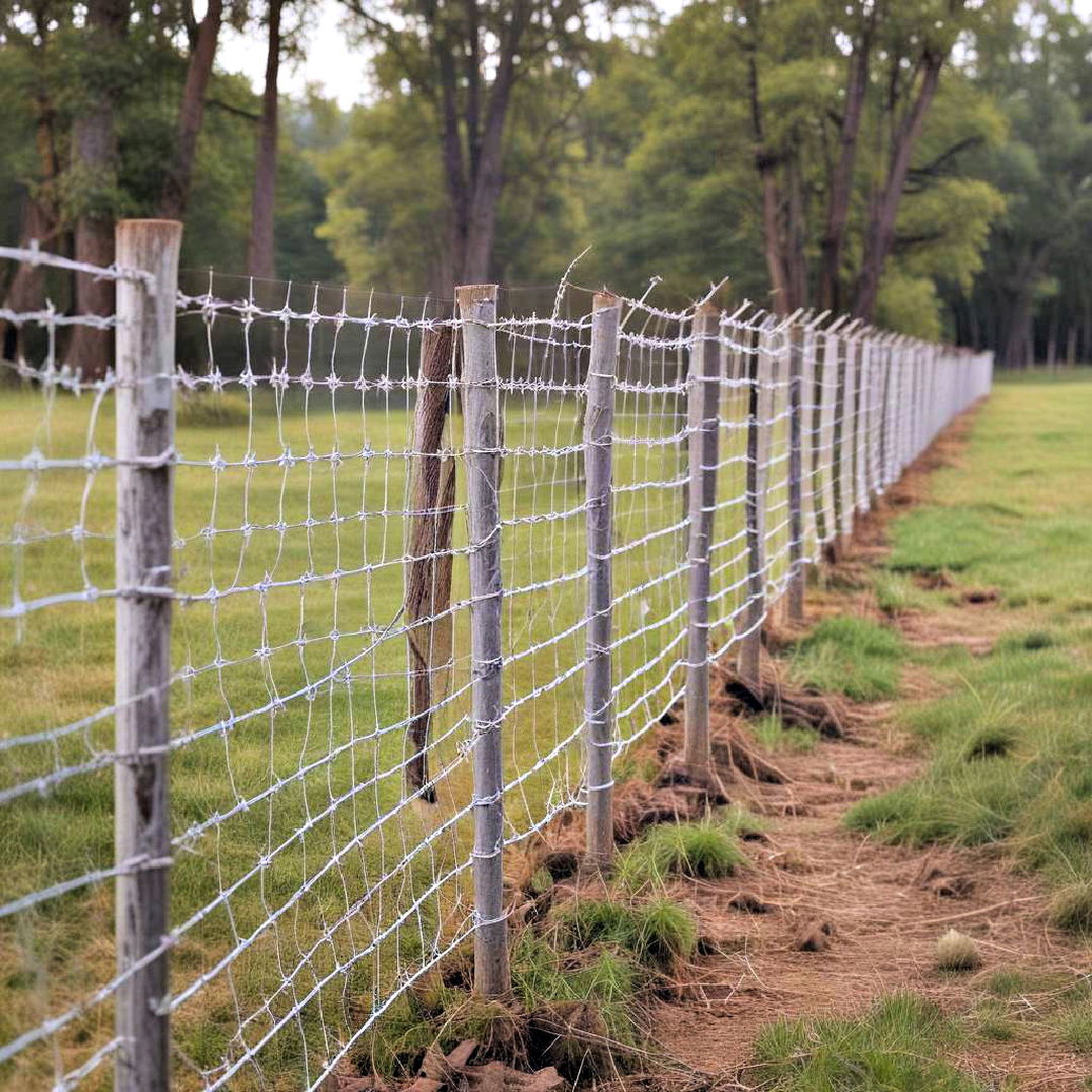 cost effective barbed wire fence - 15 Farm Fence Ideas