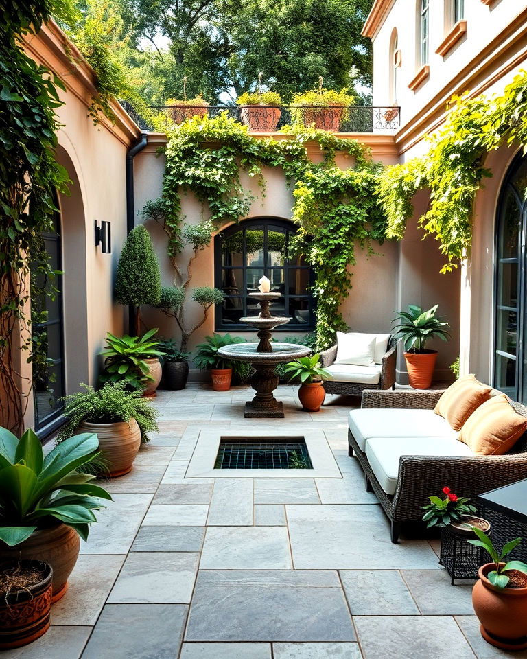courtyard luxury garden - 30 Luxury Garden Design Ideas