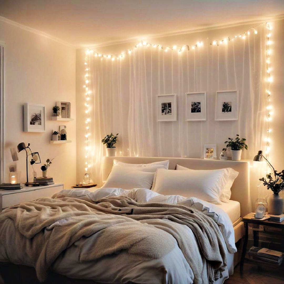 cozy bedroom with ambient lighting - 40 Cozy Bedroom Ideas