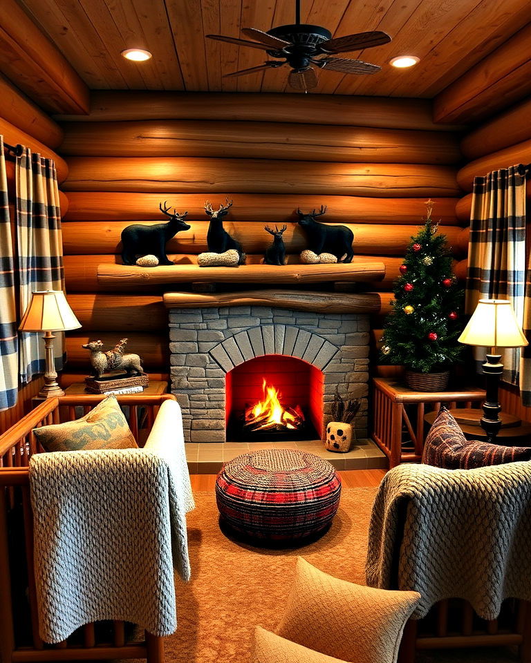 cozy cabin retreat nursery - 20 Whimsical Nursery Ideas
