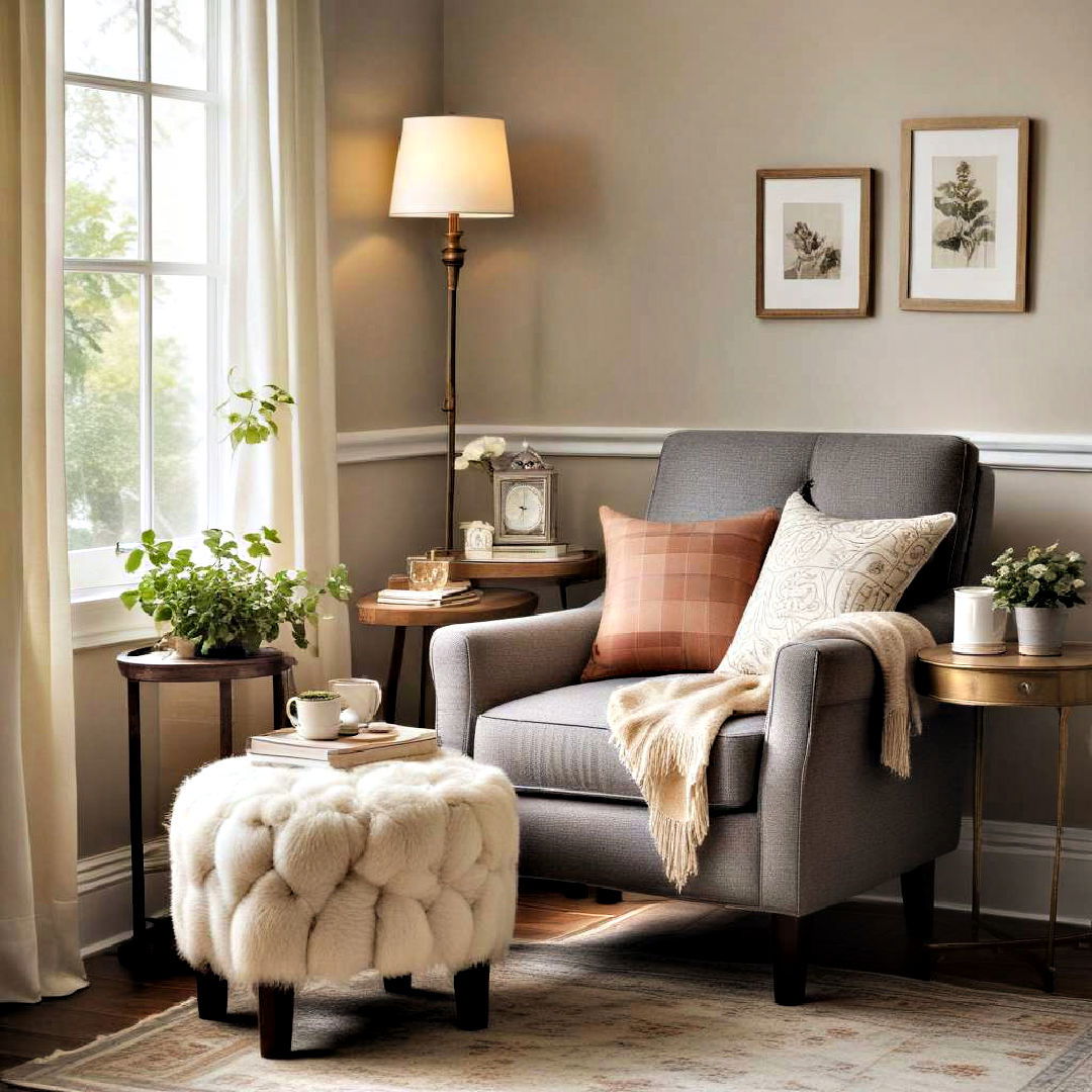 cozy corner for small living room - 40 Small Living Room Ideas