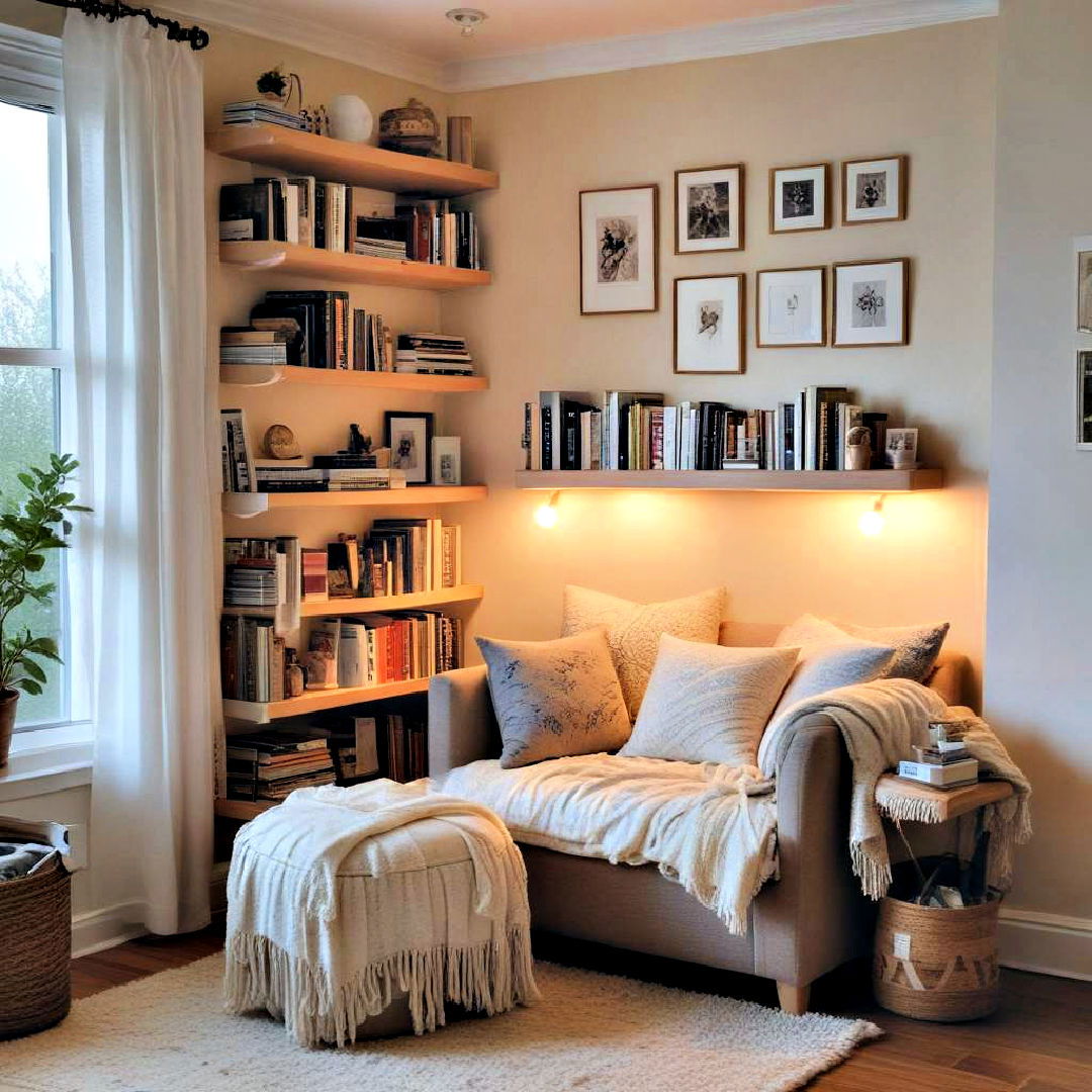 cozy reading nook for indie room - 15 Indie Room Ideas