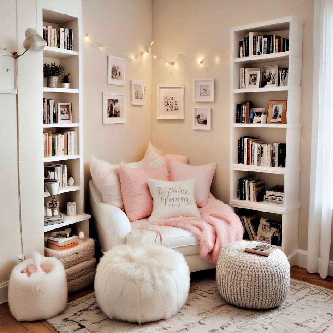 cozy reading nook for teen girl bedroom - 40 Teenage Girl Bedroom Ideas