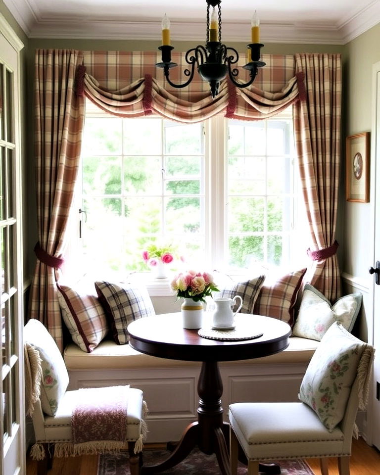 cozy window seat nook for relaxation - 30 Cottagecore Dining Room Ideas