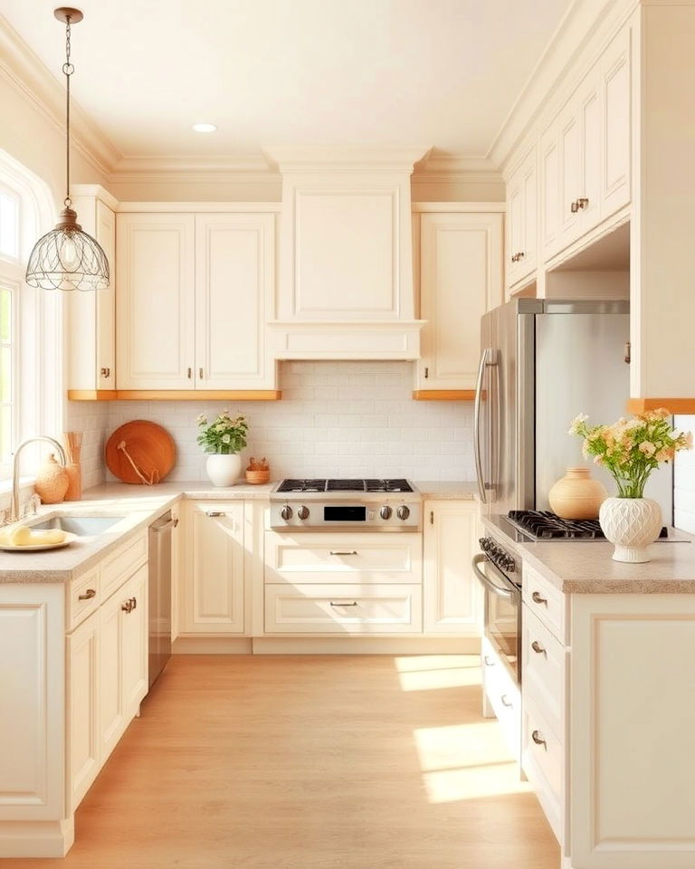 creamy beige paint color - 20 Off-white Paint Colors for Room