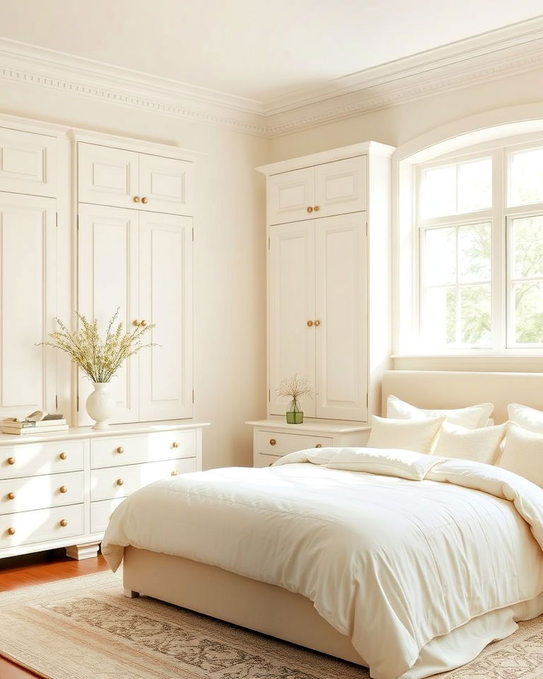 creamy off white tone alabaster paint - 20 Off-white Paint Colors for Room