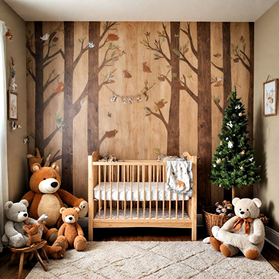 create a rustic woodland nursery - 40 Nursery Ideas