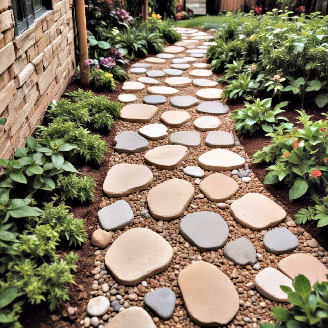 create a simple pathway - 40 Small Backyard Ideas