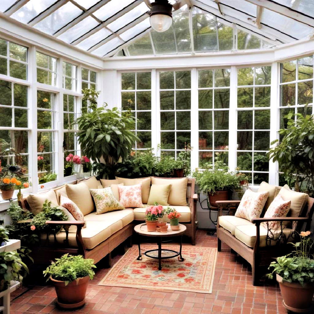 create all seasons garden - 30 Sunroom Ideas