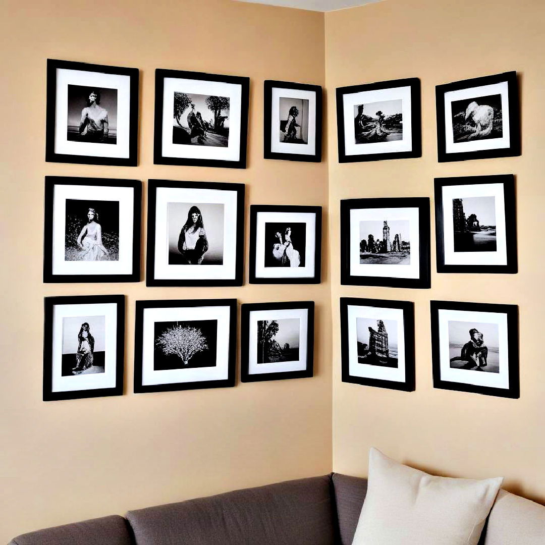 create artistic display corner - 15 Bedroom Corner Ideas