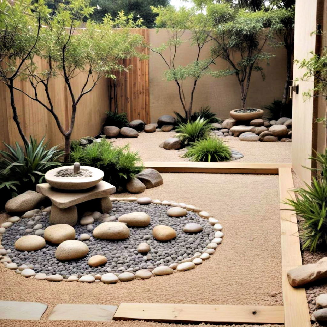 create asian zen garden - 25 Enclosed Patio Ideas