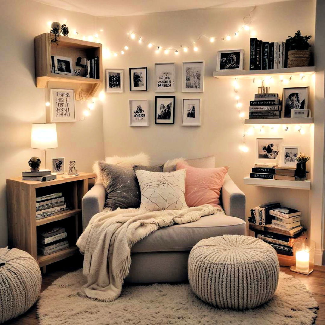 create cozy reading nook - 40 Teen Room Ideas