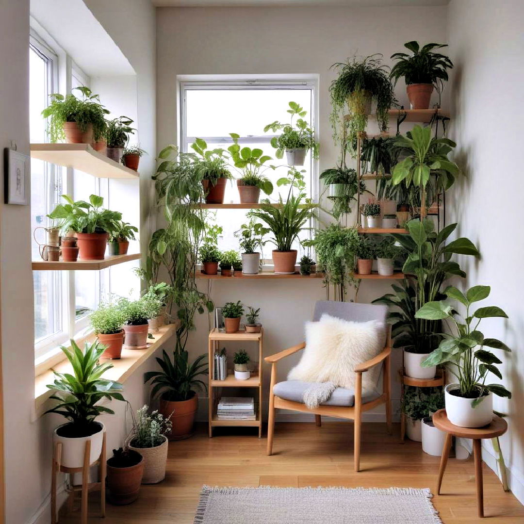 create indoor garden - 15 Box Room Ideas